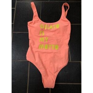 Aerie "Gelato is My Motto" Cheeky One Piece Swimsuit (NWOT) - Med